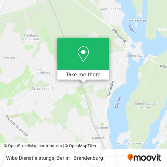 Wiba Dienstleistungs map