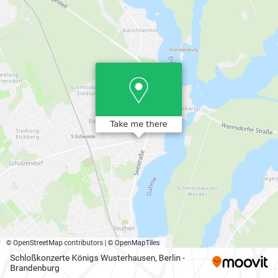 Schloßkonzerte Königs Wusterhausen map