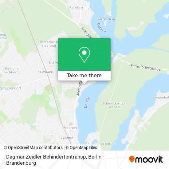 Карта Dagmar Zeidler Behindertentransp