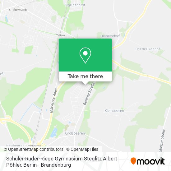 Schüler-Ruder-Riege Gymnasium Steglitz Albert Pöhler map