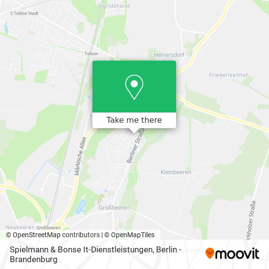 Spielmann & Bonse It-Dienstleistungen map