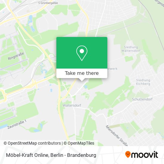 Möbel-Kraft Online map
