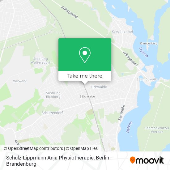 Schulz-Lippmann Anja Physiotherapie map