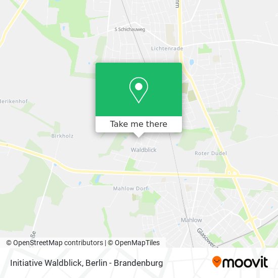 Initiative Waldblick map