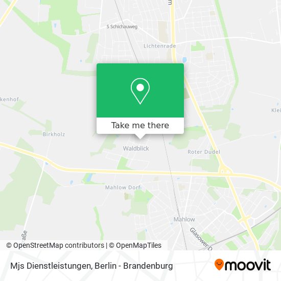 Mjs Dienstleistungen map