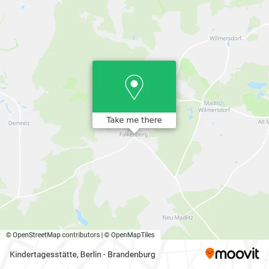 Карта Kindertagesstätte