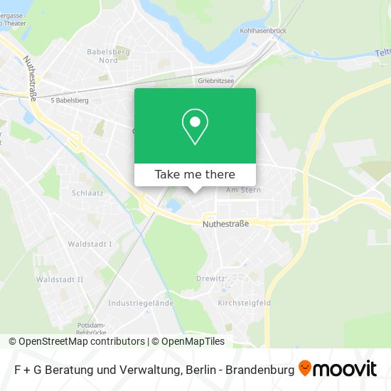 F + G Beratung und Verwaltung map