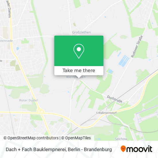 Карта Dach + Fach Bauklempnerei