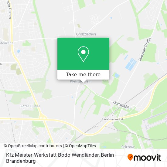 Kfz Meister-Werkstatt Bodo Wendländer map