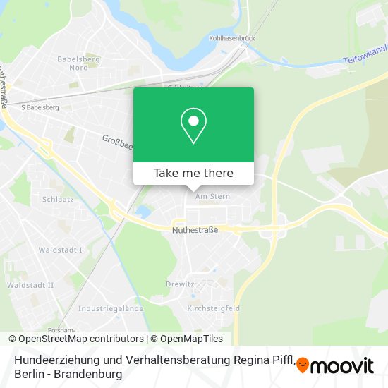 Hundeerziehung und Verhaltensberatung Regina Piffl map