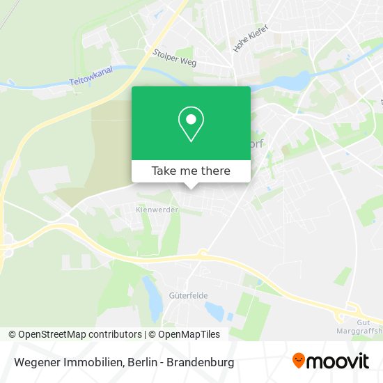 Карта Wegener Immobilien