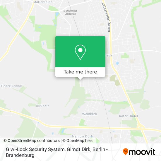 Карта Giwi-Lock Security System, Gimdt Dirk