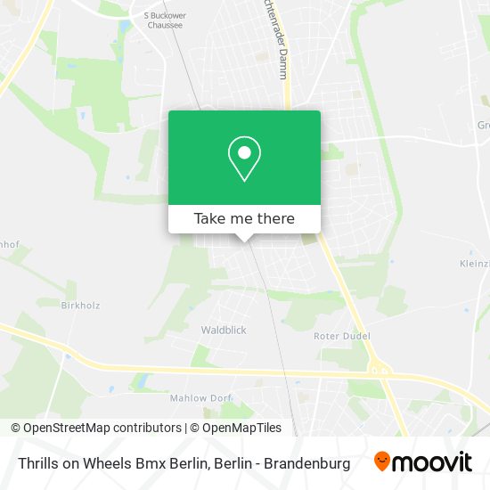 Thrills on Wheels Bmx Berlin map