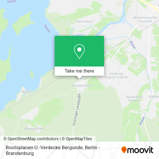 Карта Bootsplanen U.-Verdecke Bergunde