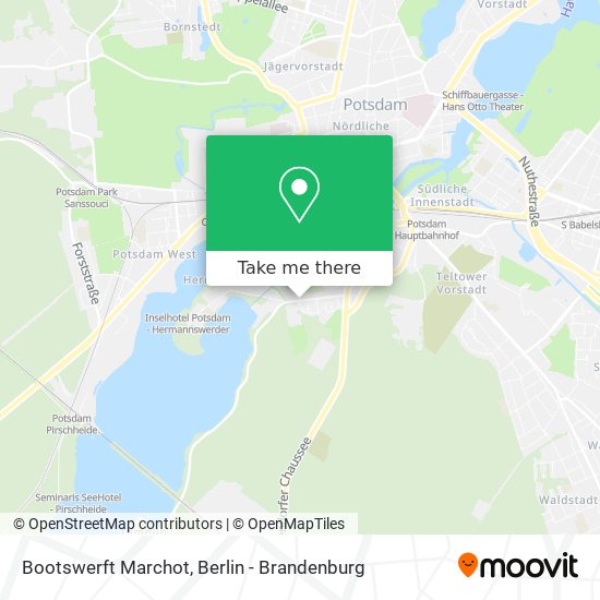 Bootswerft Marchot map