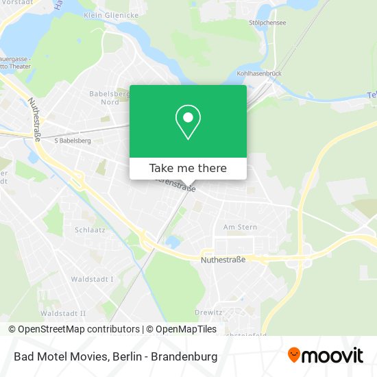 Bad Motel Movies map