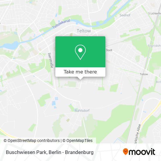 Buschwiesen Park map