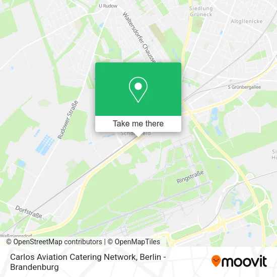 Карта Carlos Aviation Catering Network