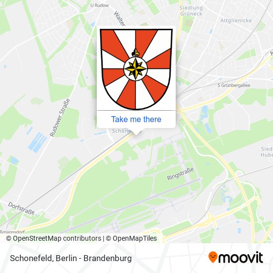 Карта Schonefeld