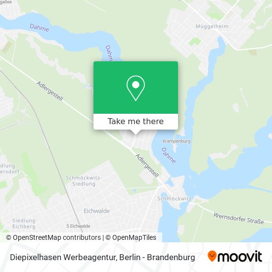 Diepixelhasen Werbeagentur map