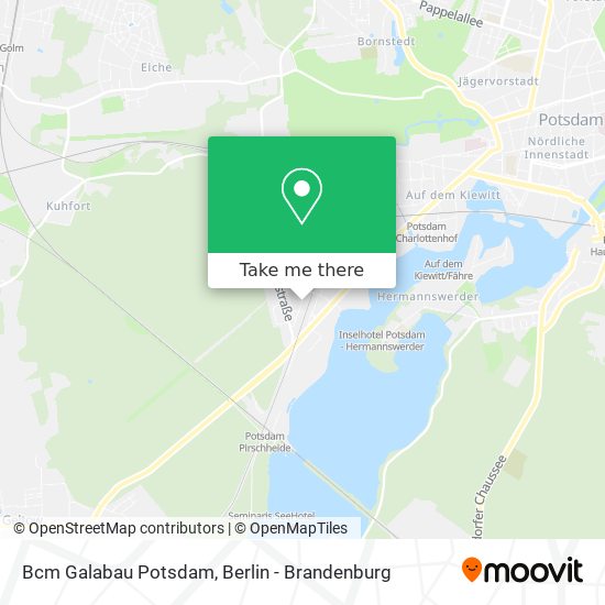 Карта Bcm Galabau Potsdam