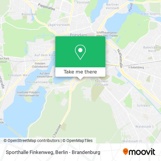 Sporthalle Finkenweg map