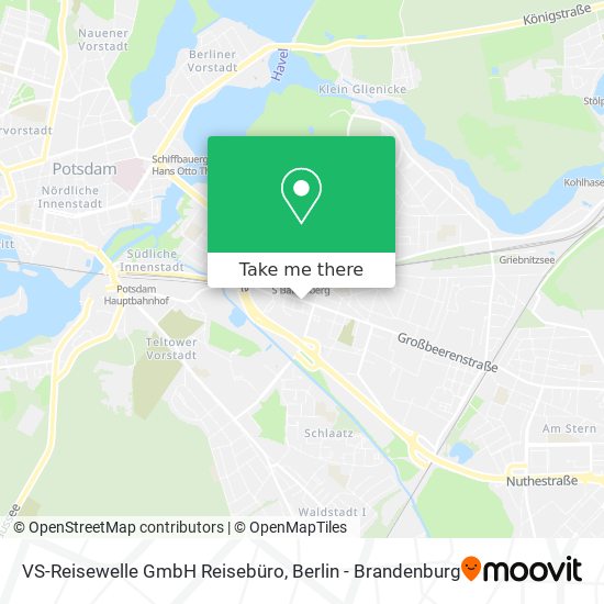 Карта VS-Reisewelle GmbH Reisebüro