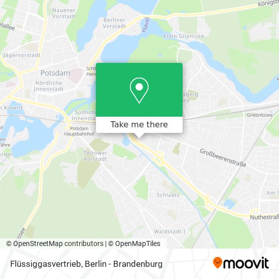 Flüssiggasvertrieb map