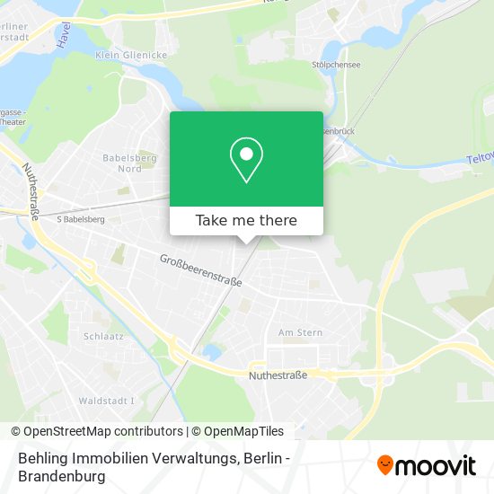 Behling Immobilien Verwaltungs map