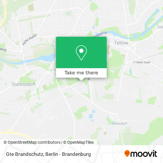 Карта Gte Brandschutz