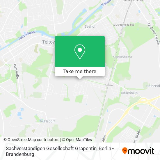 Sachverständigen Gesellschaft Grapentin map