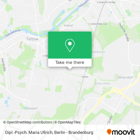 Карта Dipl.-Psych. Maria Ullrich