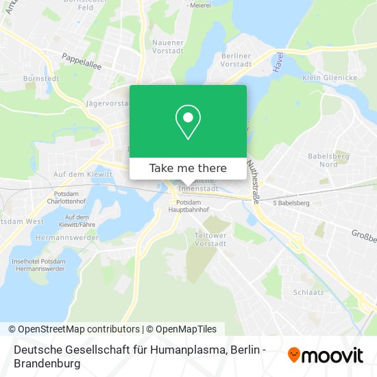 Deutsche Gesellschaft für Humanplasma map