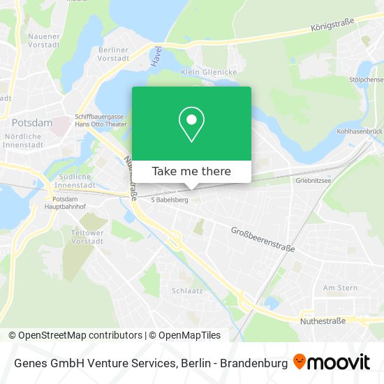 Genes GmbH Venture Services map