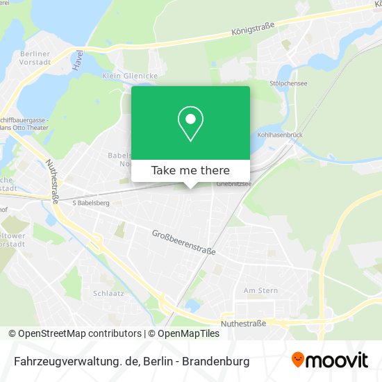 Fahrzeugverwaltung. de map