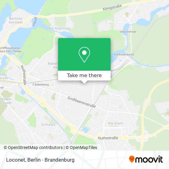 Loconet map