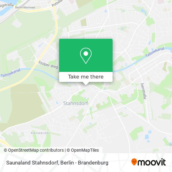 Saunaland Stahnsdorf map