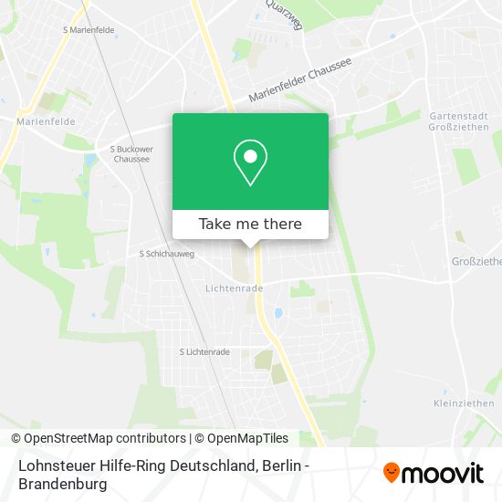 Lohnsteuer Hilfe-Ring Deutschland map