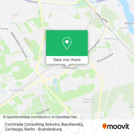 Карта Comtrade Consulting Sokolov, Barshevskij, Zscheyge