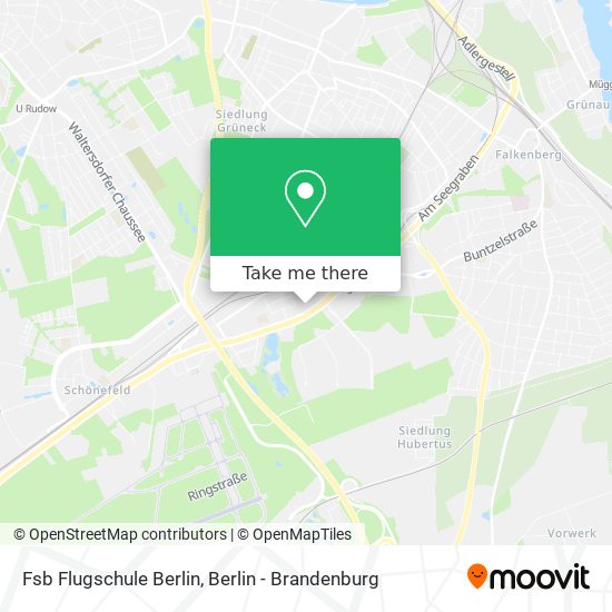 Карта Fsb Flugschule Berlin
