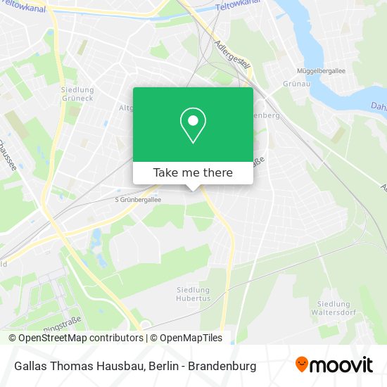 Gallas Thomas Hausbau map