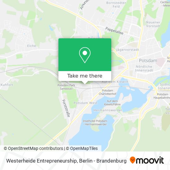 Westerheide Entrepreneurship map