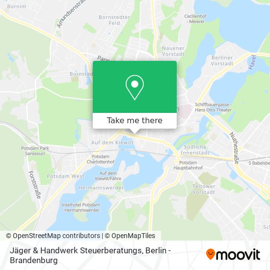 Jäger & Handwerk Steuerberatungs map