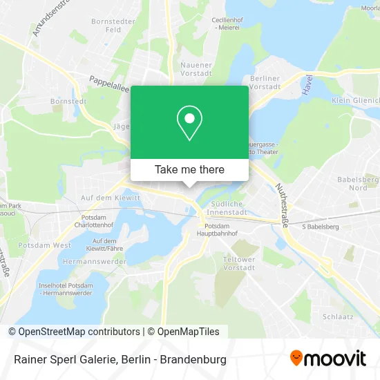 Rainer Sperl Galerie map