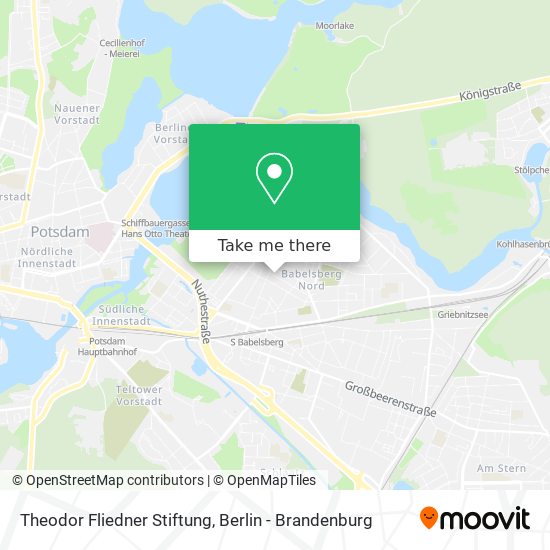 Theodor Fliedner Stiftung map