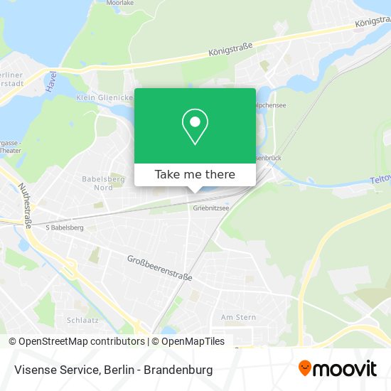 Visense Service map