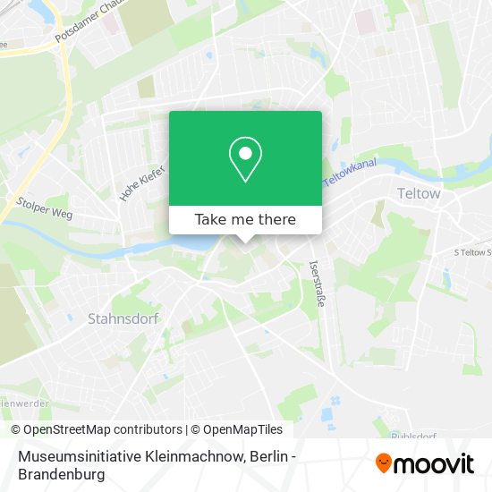 Museumsinitiative Kleinmachnow map