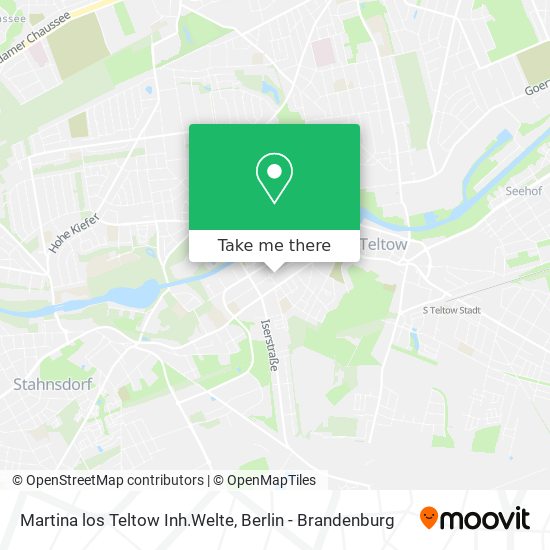 Martina los Teltow Inh.Welte map