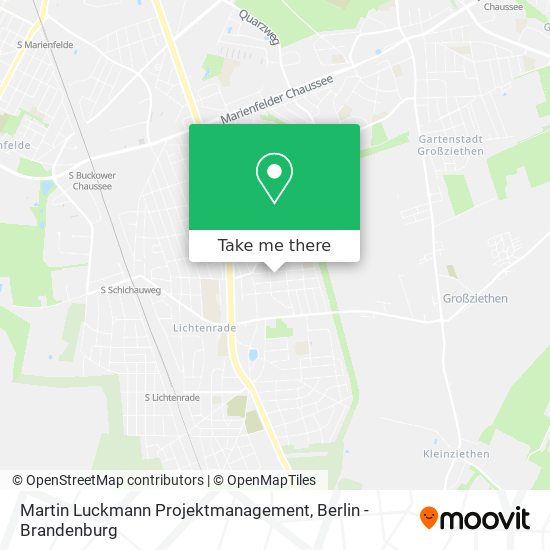 Martin Luckmann Projektmanagement map
