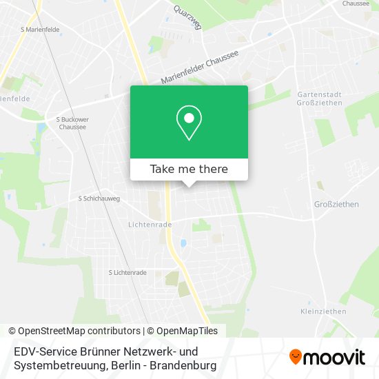 EDV-Service Brünner Netzwerk- und Systembetreuung map